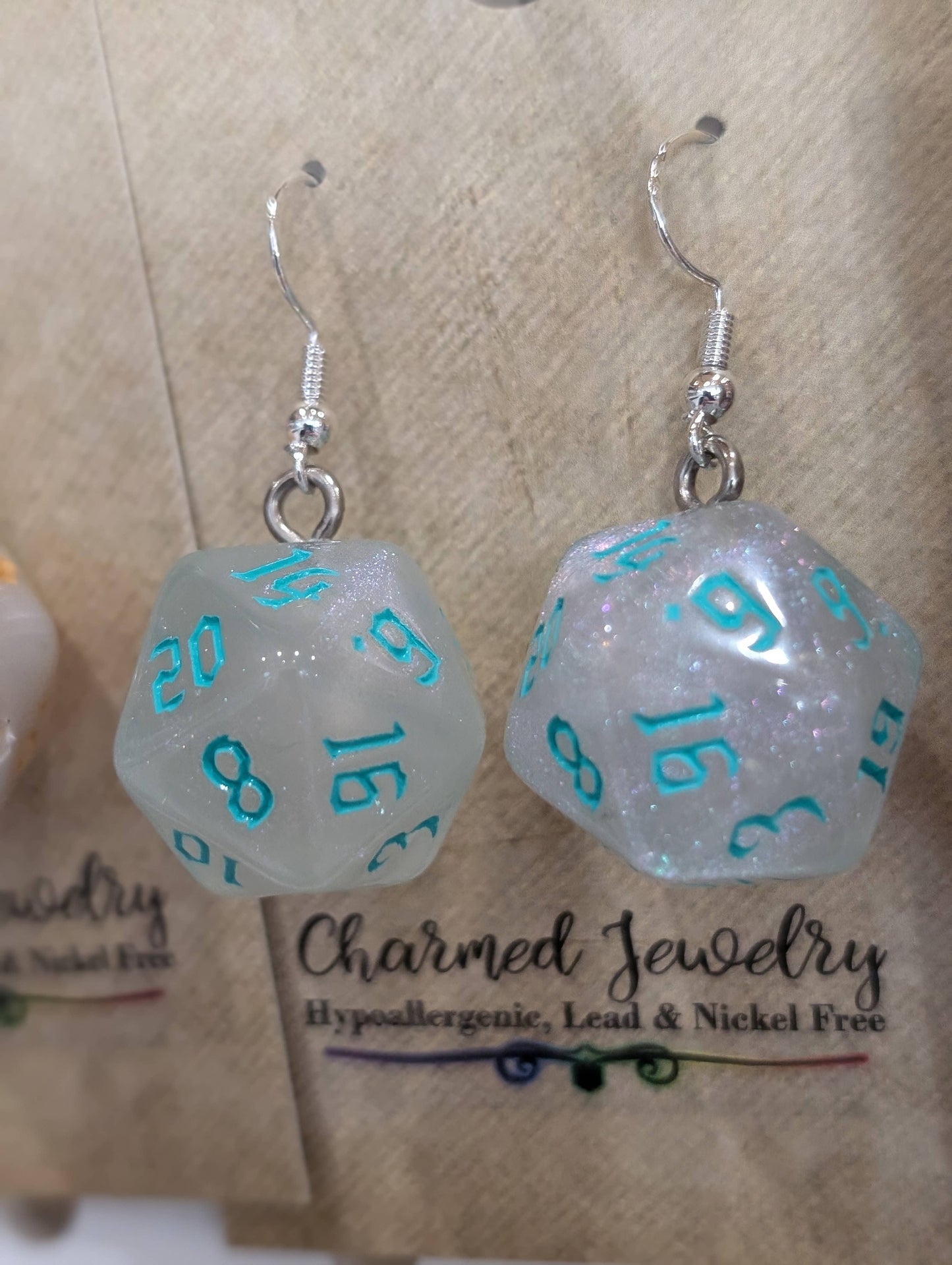 D20 earrings