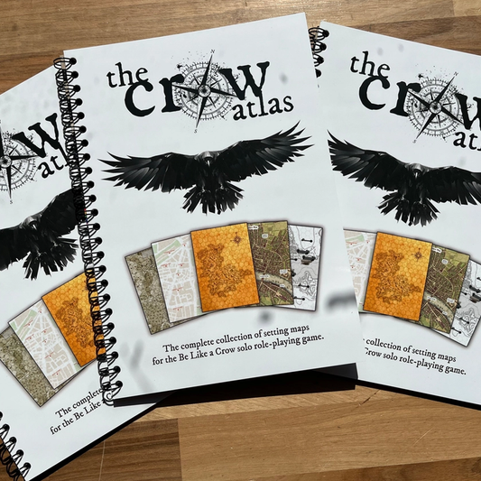 Crow Atlas- Be Like a Crow Map Book