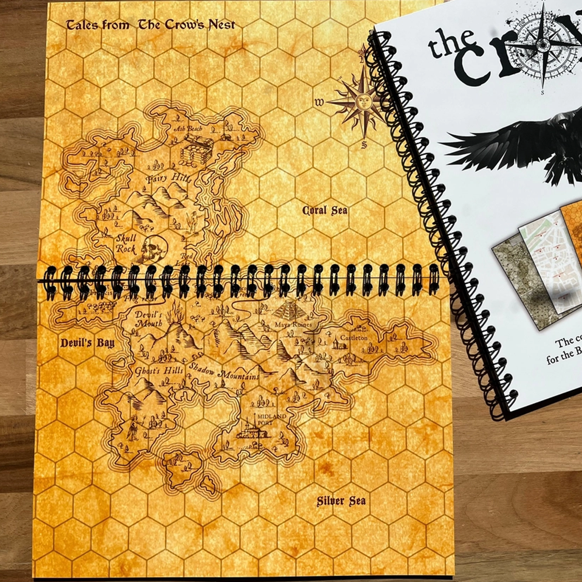 Crow Atlas- Be Like a Crow Map Book