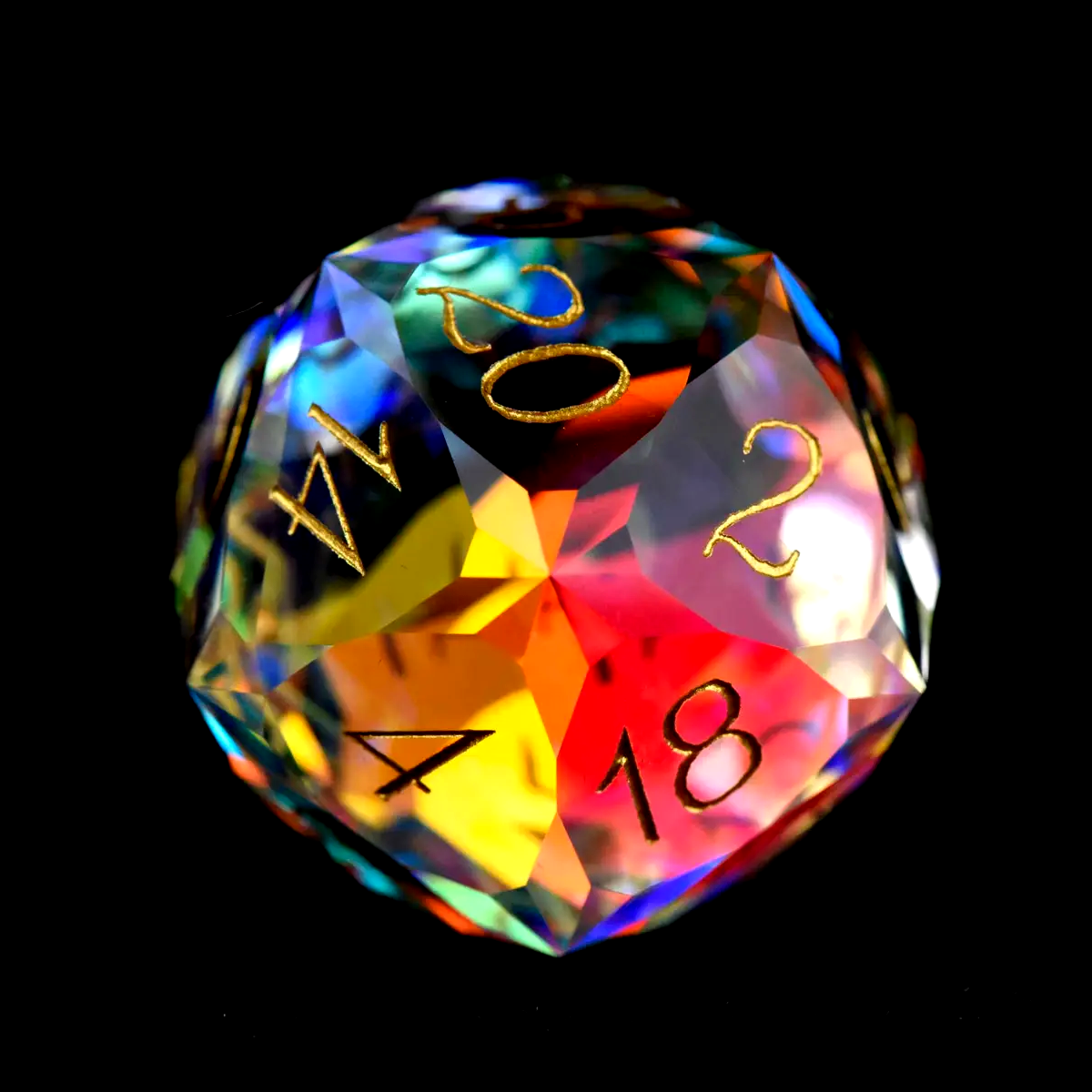 Gem Cut Prism 30mm D20